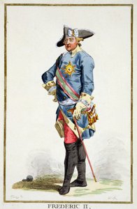 Frederick II the Great, King of Prussia, from 